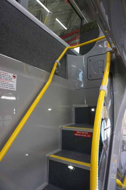 GO Transit ADL Enviro500MMC SuperLo 8311 staircase